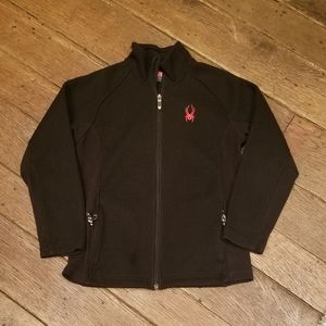 Spyder Core Sweater Jacket Size Youth Large Like New!